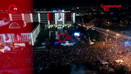 İmamoğlu zaferin ardından ceketi çıkarttı