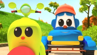 Road Block With Hector The Tractor, Formation Car Cartoon Videos by Kids Tv Channel