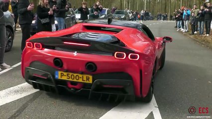 Video herunterladen: Supercars Accelerating - BRABUS 992 Turbo, 750S Spider, Akrapovic GT3, Akrapovic Aventador, M2 G87