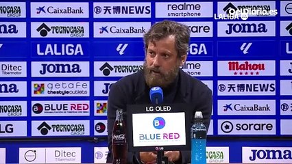 Quique Sánchez Flores cataloga como "aberrante" que utilicen los estadios para "insultar"