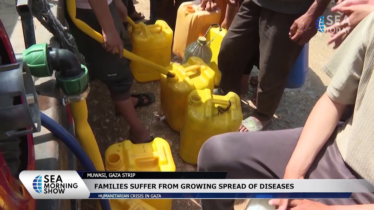 Palestinians Say Each Day Has Become Struggle For Water, Bathrooms