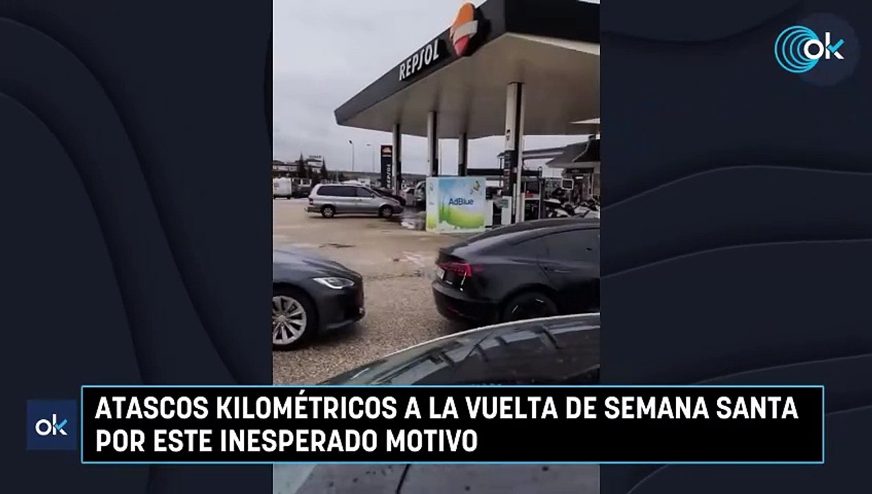 Atascos kilométricos a la vuelta de Semana Santa por este inesperado motivo