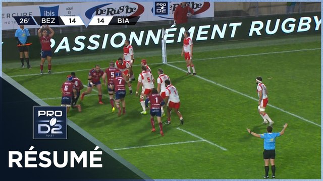 PRO D2 Saison 2023-2024 J24 - Résumé AS Béziers Hérault Rugby - Biarritz Olympique PB