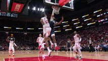Irving feeds Gafford for two-handed dunk