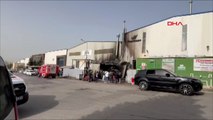 Kocaeli'nde fabrika yangını 1 saatte kontrol altına alındı