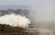 Elfyn Evans finished fourth at Safari Rally Kenya 2024