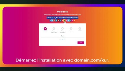 Fonctionnalités MeePress, téléchargement et installation