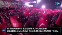 Histórica derrota de Erdogan al imponerse los socialdemócratas en las elecciones municipales en Turquía