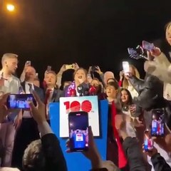 Afyonkarahisar'ın ilk kadın belediye başkanı olan CHP'li Burcu Köksal, andımızı okudu.