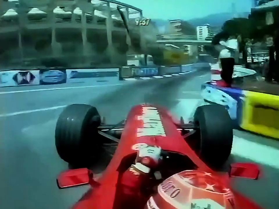F1 – Michael Schumacher (Ferrari V10) Onboard – Monaco 2000