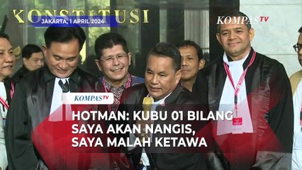 Hotman: Kuasa Hukum 01 Bilang Saya Akan Dibuat Nangis, Saya Malah Ketawa