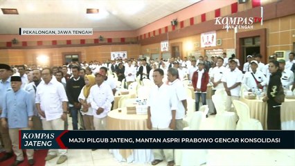 Maju Pilgub Jateng, Mantan Aspri Prabowo Gencar Konsolidasi