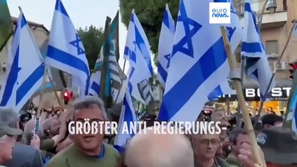 Der Protest gegen Netanjahu und seine Regierung wird lauter