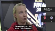 Arsenal players dedicate Conti Cup win to Frida Maanum after on-field collapse