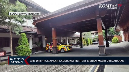 AHY Diminta Siapkan Kader Jadi Menteri, Gibran: Masih Dibicarakan