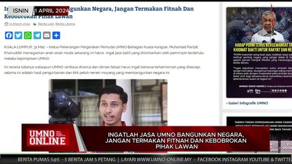 ISNIN 1 APRIL 2024 - BERITA PEN.UMNO 5@5
