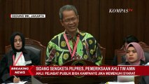 Sidang Sengketa Pilpres di MK, Ahli AMIN Persoalkan UU Pemilu Pejabat Publik Bisa Kampanye dalam UU