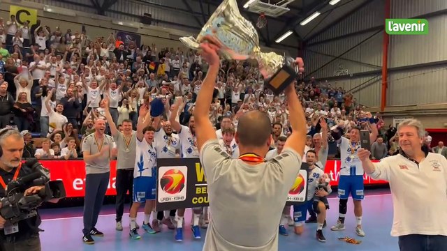 Le HC Visé remporte la Coupe de Belgique