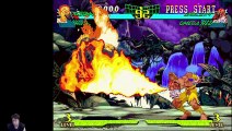 (PSX) Marvel Super Heroes vs Street Fighter - 06 - EX Extra Option menu - Lv 8
