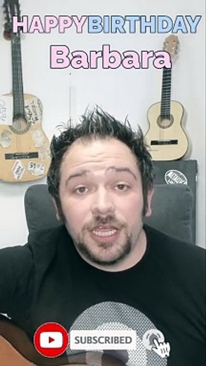 Happy Birthday, Barbara! Geburtstagsgrüße an Barbara