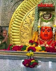 मोहटा देवीच्या गडावरून निलेश लंकेच्या लोकसभा निवडणुकीच्या प्रचाराला सुरुवात