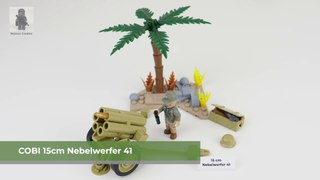 COBI World War II | 2291 --- 15cm Nebelwerfer 41 --- unboxing and pure build --- part 1