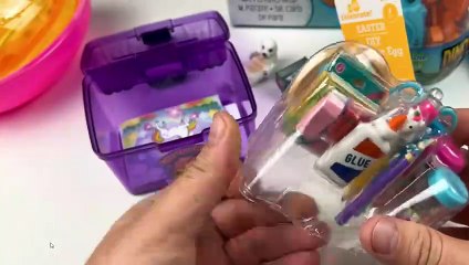 joy unboxing life as school plies and easter egg Dino more!