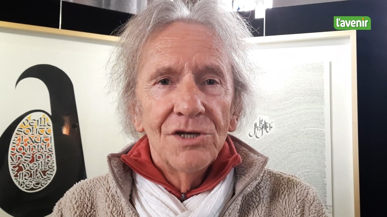 Luc Templier expose ses oeuvres encore ce lundi à l'église de Redu