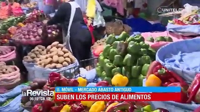 Precios de alimentos sube de precio en distintos mercados
