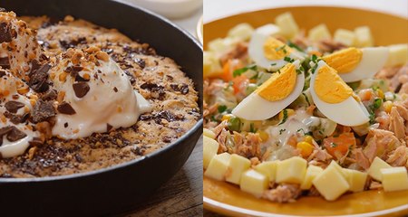 Salade russe, Cookie géant - chahwet romdhan 2 ep 19