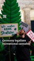 Germans celebrate legalization of recreational cannabis
