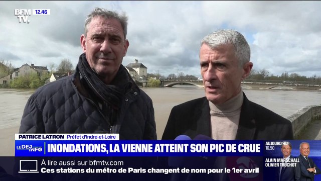 Crues en Indre-et-Loire: On va passer maintenant à la phase réparation, indemnisation , indique le préfet d'Indre-et-Loire