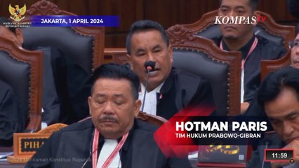 Hotman Paris Debat dengan Ahli Tim Anies-Muhaimin, Pertanyakan Sertifikat Forensik