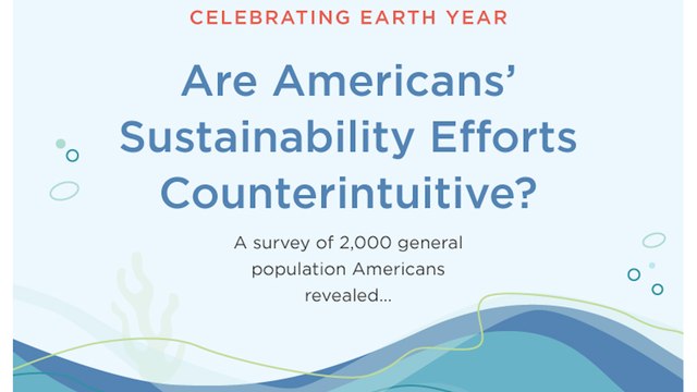 Are Americans’ sustainability efforts counterintuitive?