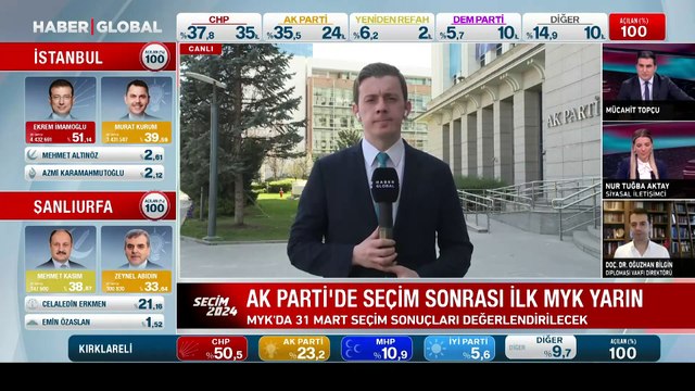 AK Parti’de seçimin ardından ilk MYK yarın toplanacak