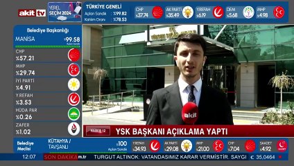 YSK Başkanı açıklama yaptı