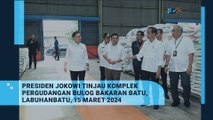 Jokowi Tinjau Komplek Pergudangan BULOG