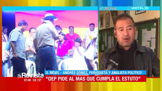 ​Evo y Arce se necesitan porque “ambos están debilitados”, dice analista Gómez sobre conminatoria del TSE