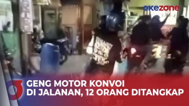 Konvoi Ugal-Ugalan di Jalanan, Polisi Tangkap 12 Anggota Geng Motor di Cimahi