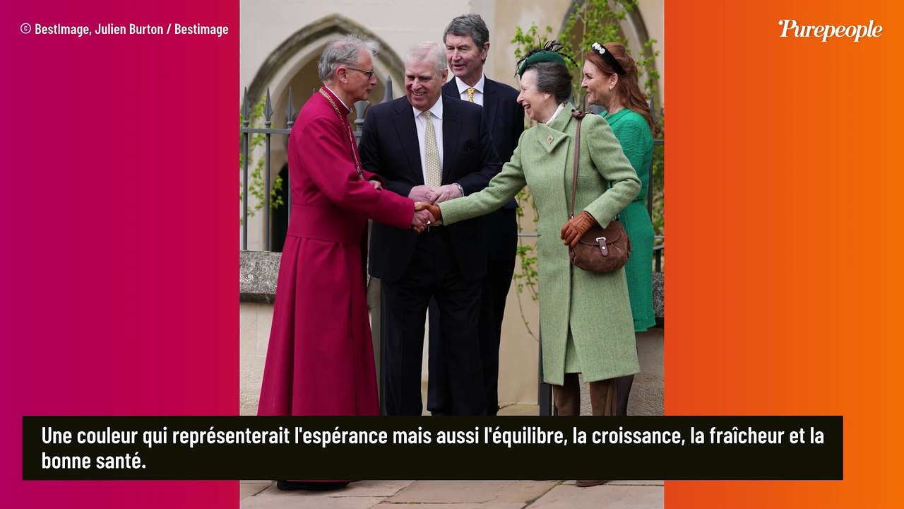 Messe de Pâques à Windsor : Nombreux absents et une couleur spécifique largement portée, subtil clin d'oeil à Kate Middleton ?