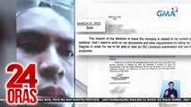 Resignation sa trabaho ng lalaking kukuha ng licensure exam, ilang beses umanong tinanggihan ng employer | 24 Oras