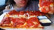 PEPPERONI & CHEESE PIZZA  compilation _ asmr mukbang _ pizza eating (asmr sounds)