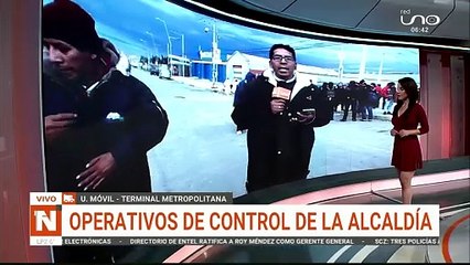 Operativos terminal de El Alto