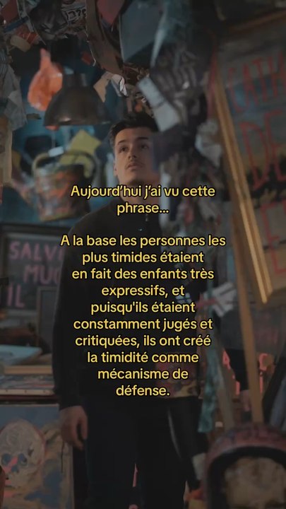 Fait sur les timides…