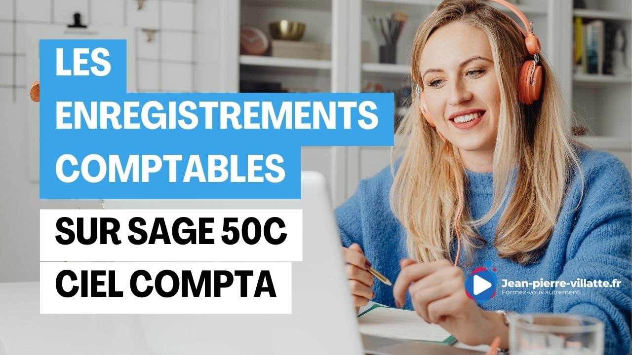 La saisie comptable des factures d'acomptes sur SAGE 50C COMPTA