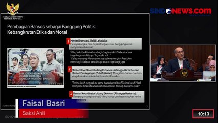 Sebut Menteri Paling Vulgar Politisasi Bansos, Faisal Basri: Bahlil, Airlangga dan Zulhas