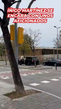 Íñigo Martínez se encara con unos aficionados: La última vez que me llamas tonto