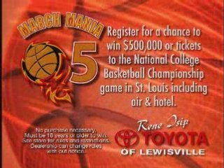 Eyecon Video Productions - Toyota of Lewisville- March Mania