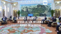Ukraine : la France attend de la Chine 