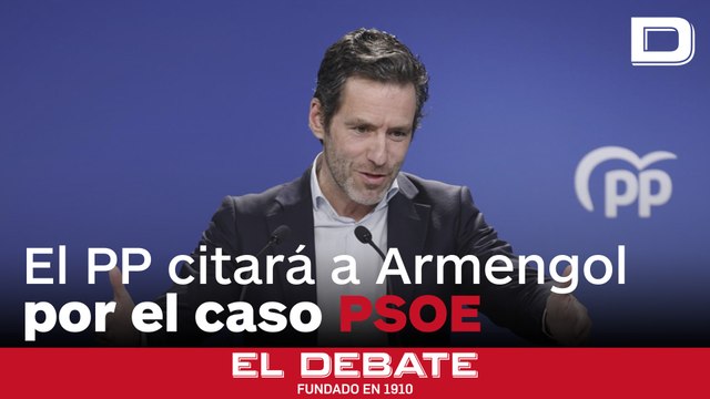 El PP citará a Armengol en la comisión del Senado sobre el caso PSOE y no descarta llamar a Sánchez